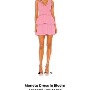 Amanda Uprichard Pink Moneta Dress